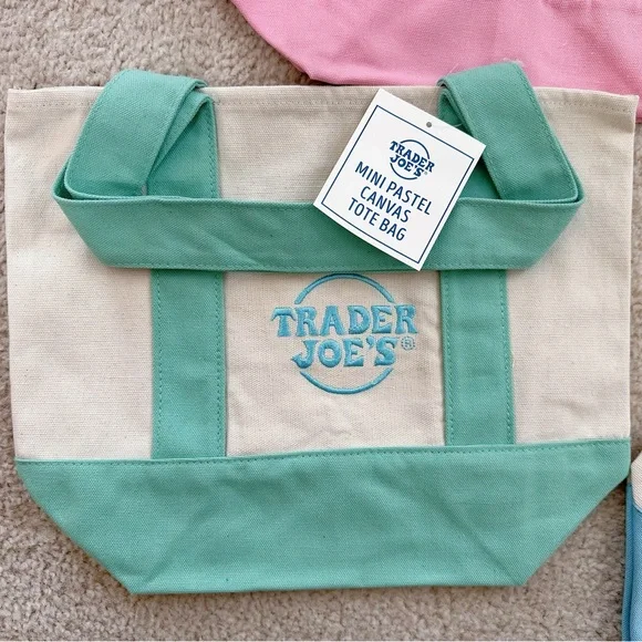 Trader Joe’s mini tote bag - Picture 4 of 6